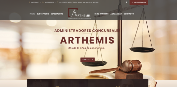 webs abogados, webs para abogados